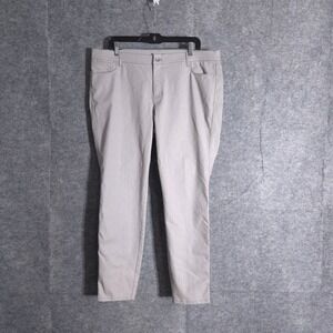 Lafayette 148 Mercer Pants Women 36x30 Light Pink Twill Straight Elevated Casual